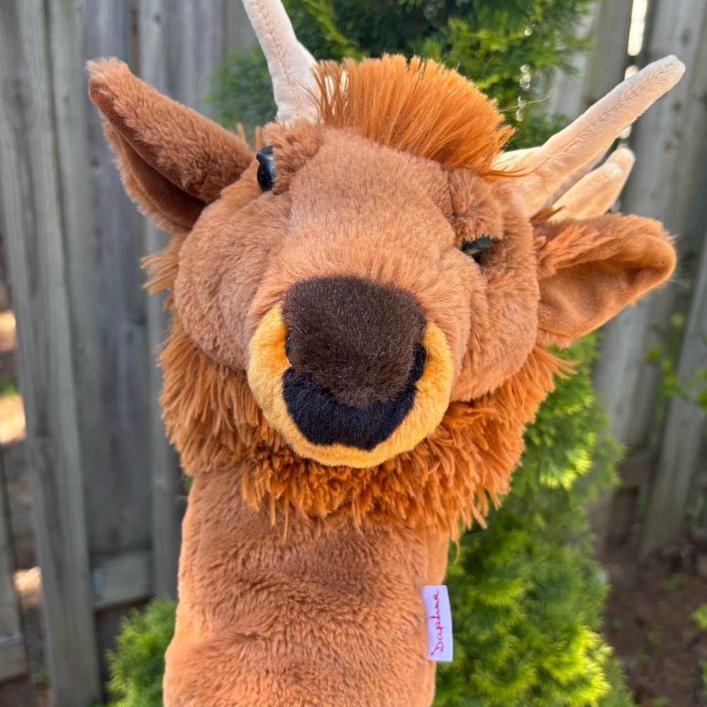 Daphne Plush Elk Golf Head Cover